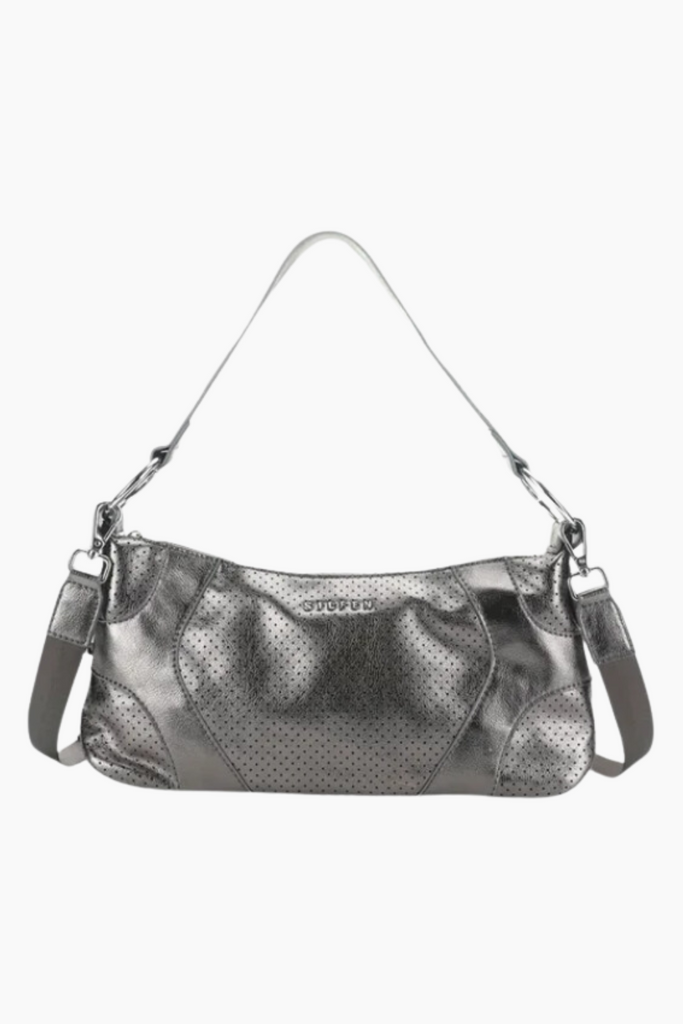 Stella Shoulder Bag - Silver - Silfen Studio
