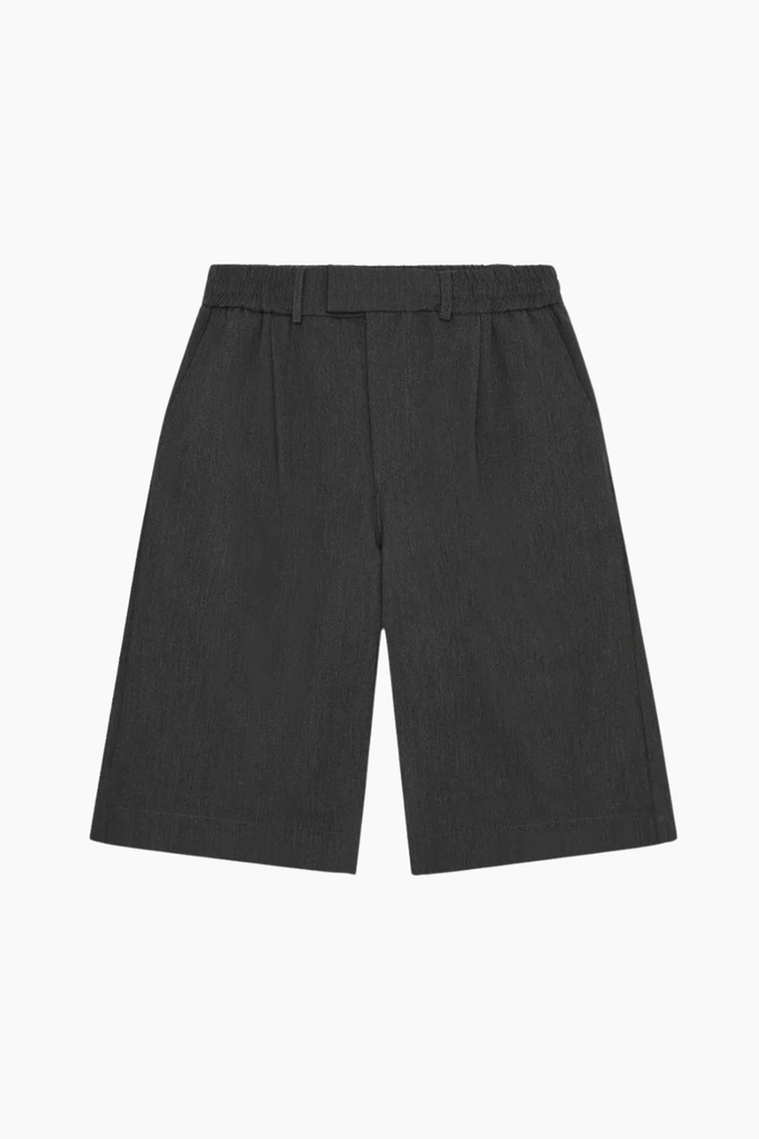 Suit Shorts - Stone Grey - bareen