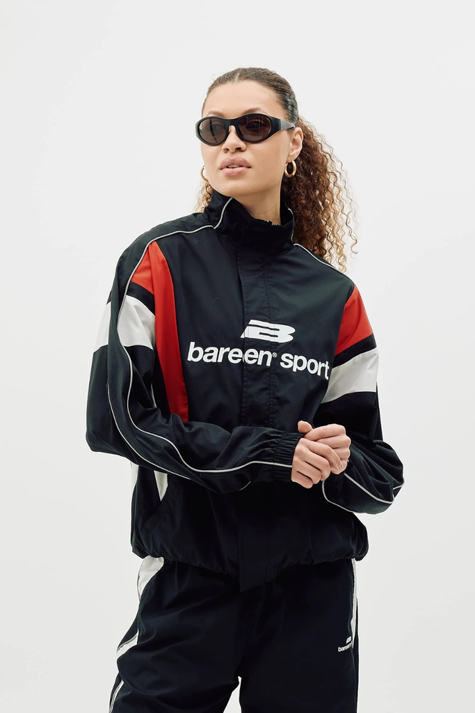 Track Jacket 2.0 - Black/Red/White - bareen