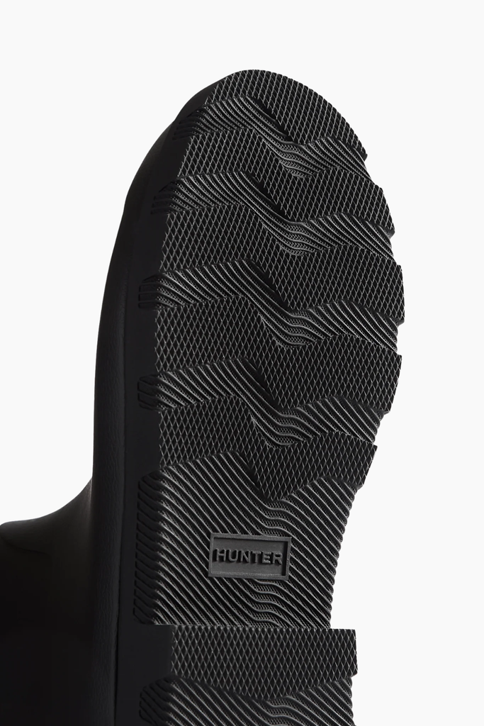 Unisex Downpour Tall Adjustable Boot - Black - Hunter