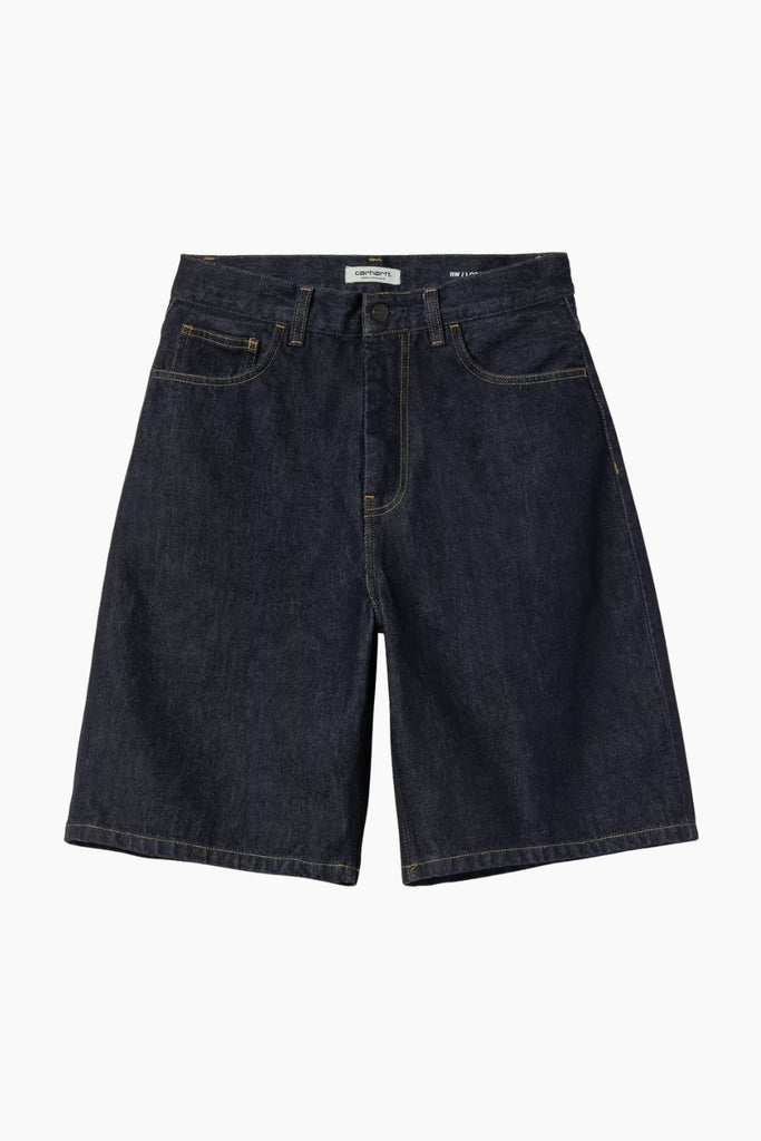 W' Brandon Short I037021 - Denim Blue Rinsed - Carhartt WIP