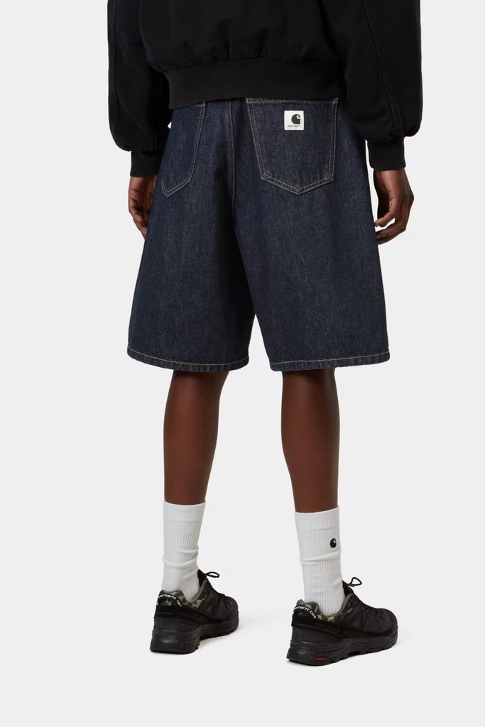 W' Brandon Short I037021 - Denim Blue Rinsed - Carhartt WIP