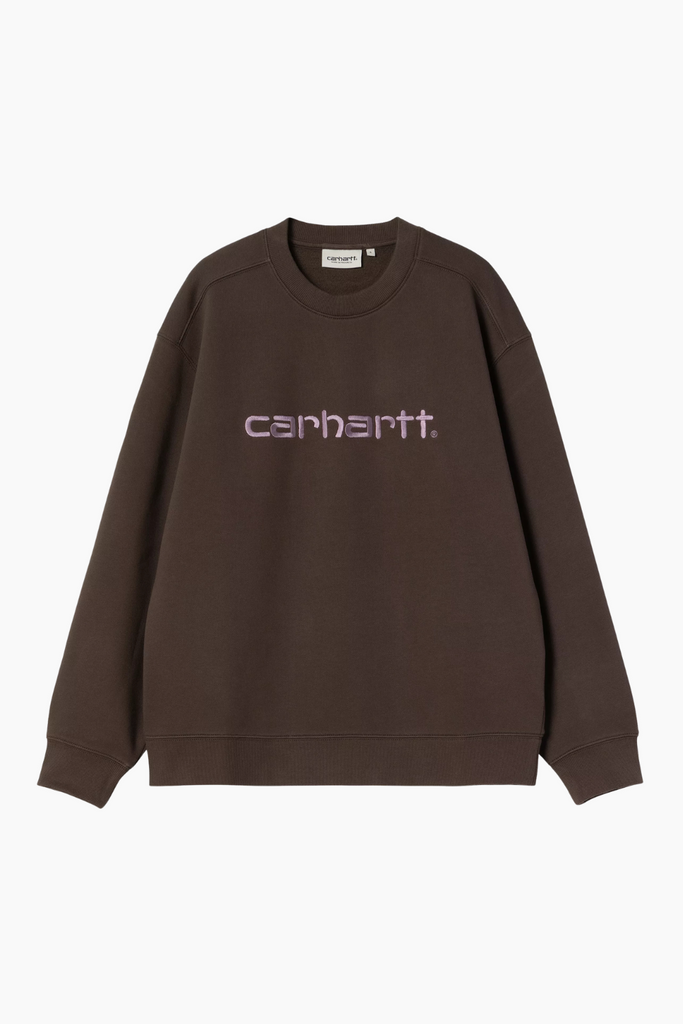 W' Carhartt Sweat - Vitola/Phlox - Carhartt WIP