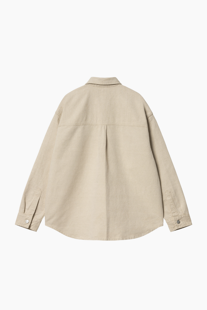 W' Ethel Shirt Jac - Natural (Rinsed) - Carhartt WIP