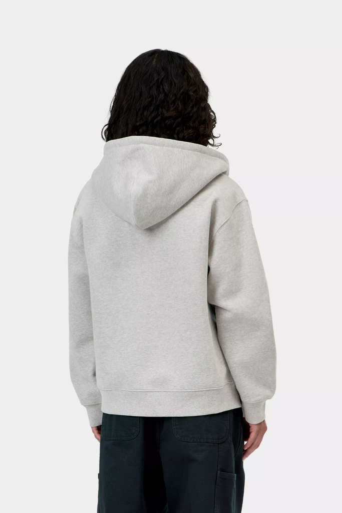 W' HD Small Heart Patch Jacket - Grey Heather/Black - Carhartt WIP