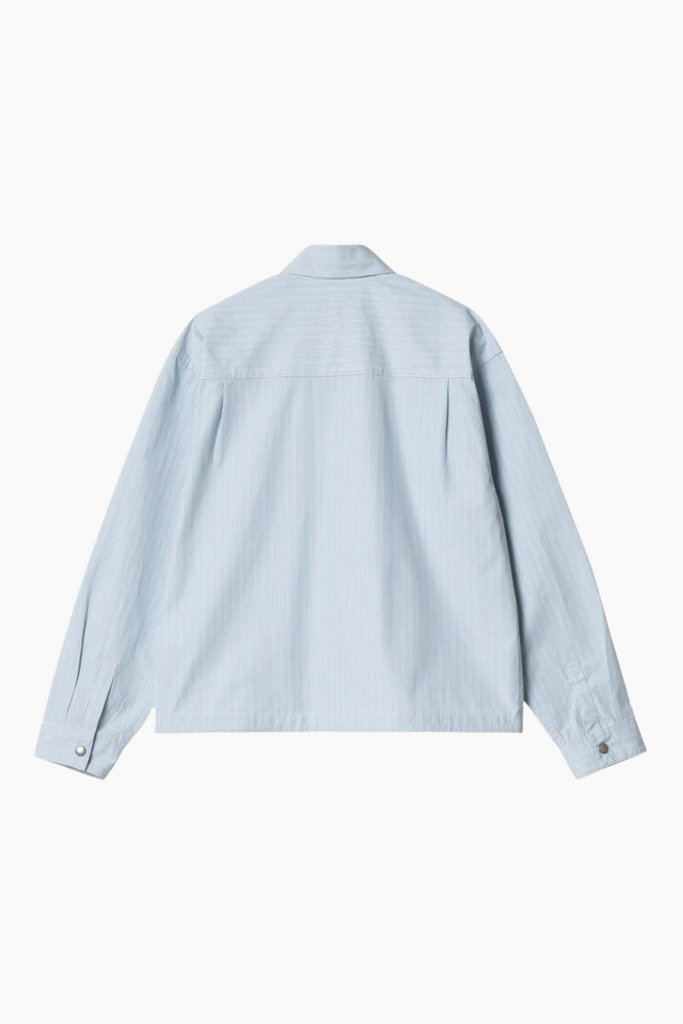 W' Nota Shirt Jacket - Bluebird Bova Stripe - Carhartt WIP