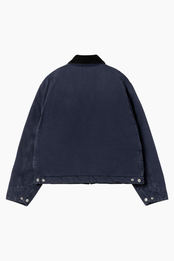 W' OG Detroit Jacket - Dark Navy/Black Stone Canvas - Carhartt WIP