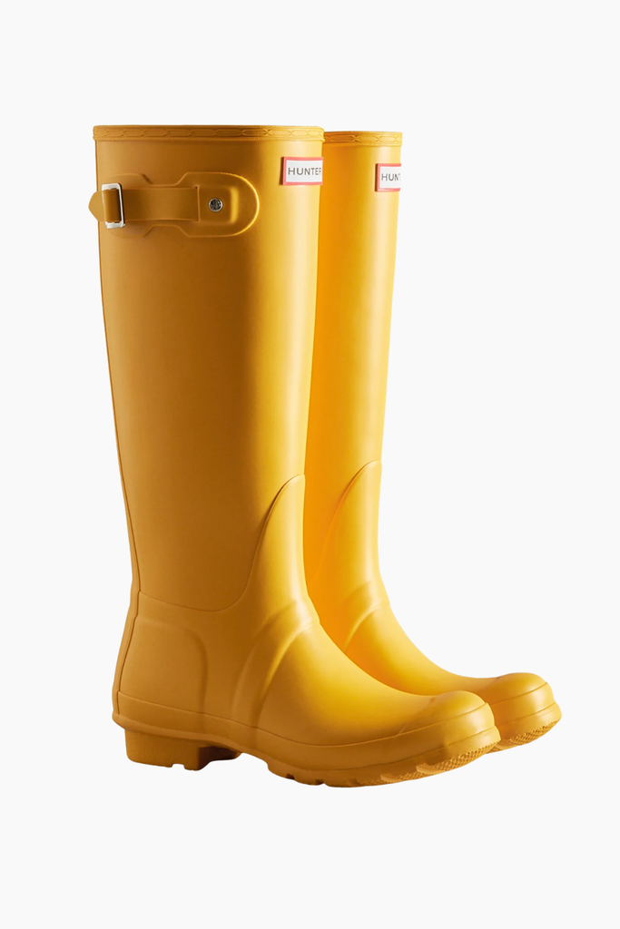 Womens Original Tall Boot - Yellow - Hunter