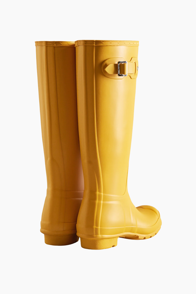 Womens Original Tall Boot - Yellow - Hunter