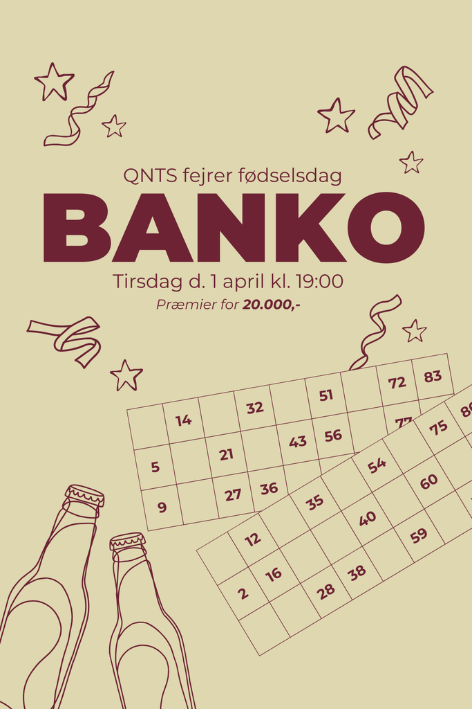BANKO - QNTS fejrer fødselsdag
