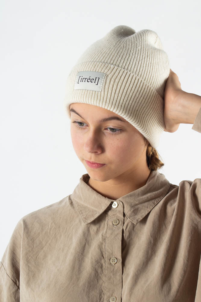 Akeelah Wool Beanie - Cream - irréel