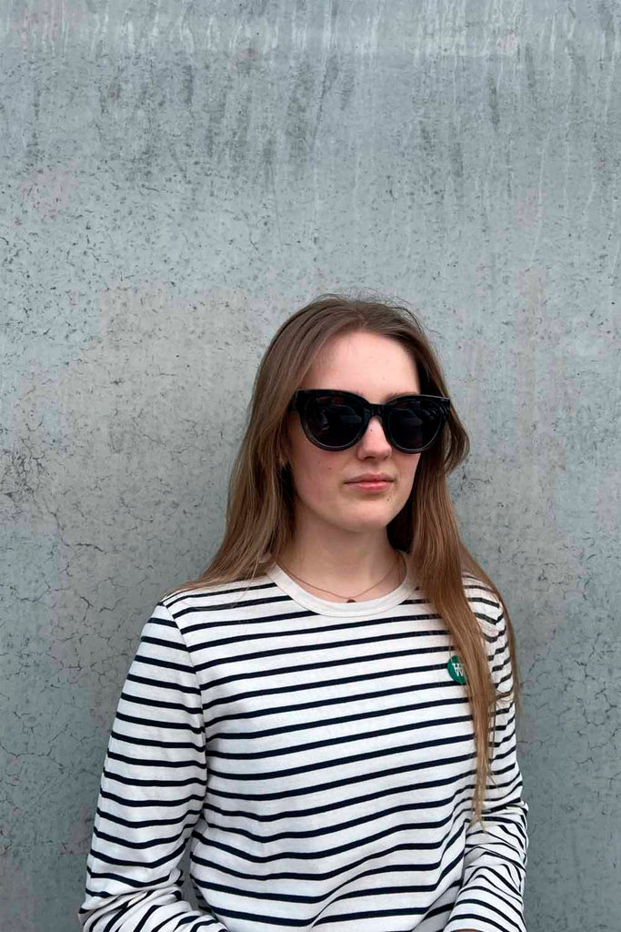 Lilly - svart / grå transparent - A. Kjærbede