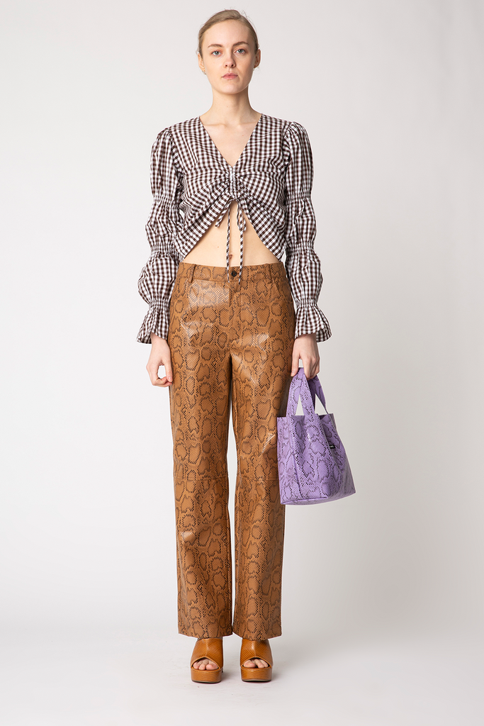 Jocelynrs klänning - brun - Résumé