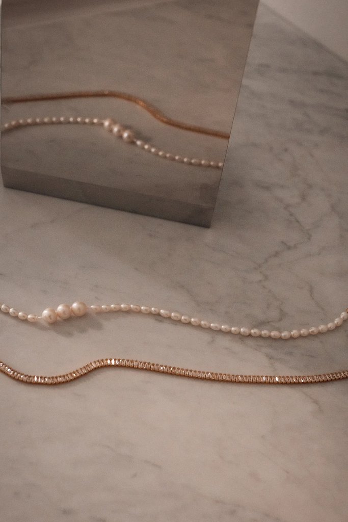 Cloud Halsband - Guld - Sorelle