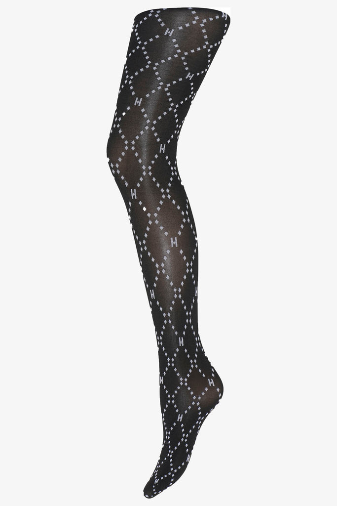 Tights Logo Microfiber - Svart - Hype the Detail