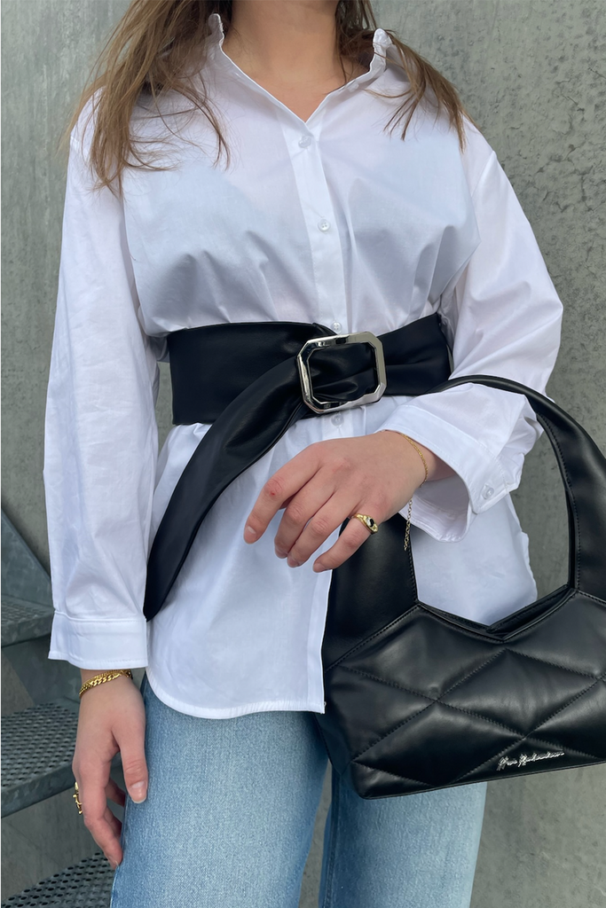 Alix Nylon Belt - Svart - irréel