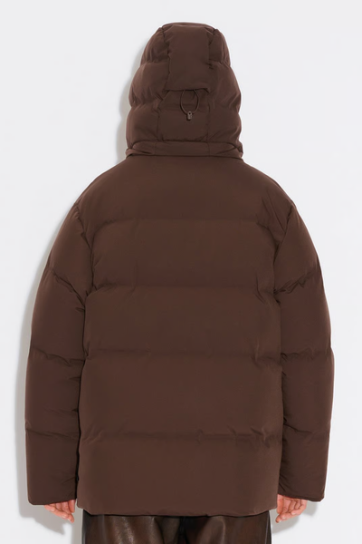 Besseggen Down Jacket - Brown - Holzweiler
