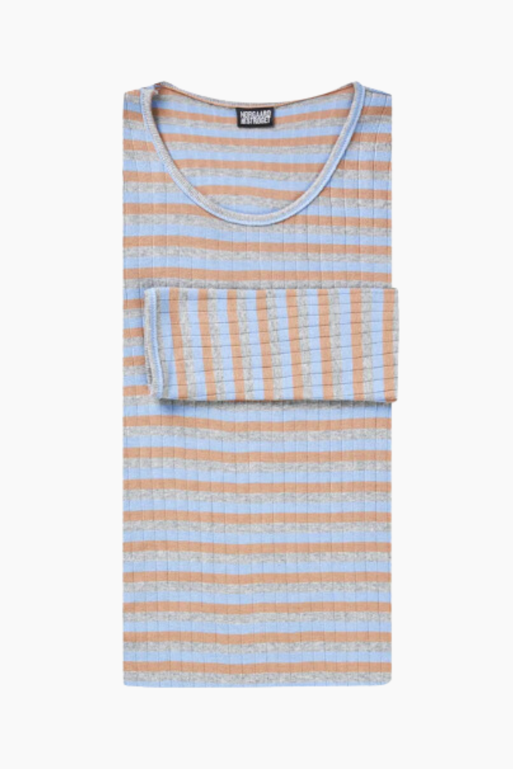 101 Tricolore - Camel/Blue/Grey Melange - Nørgaard på Strøget