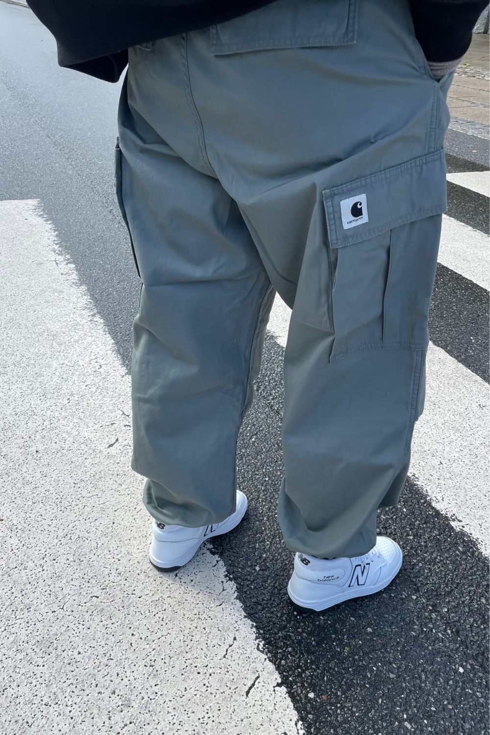 W' Jet Cargo Pant - Smoke Green Rinsed - Carhartt WIP