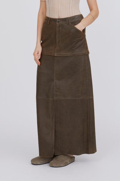 1 in 2 Skirt - Vintage Brown - H2O Fagerholt