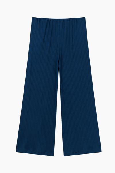 NPS Nova Pants Solid Colour - Marine - Nørgaard på Strøget