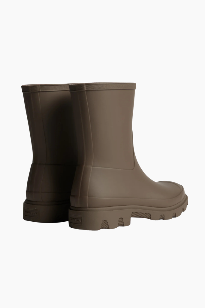 Unisex Downpour Short Boot - Chocolate Brown - Hunter