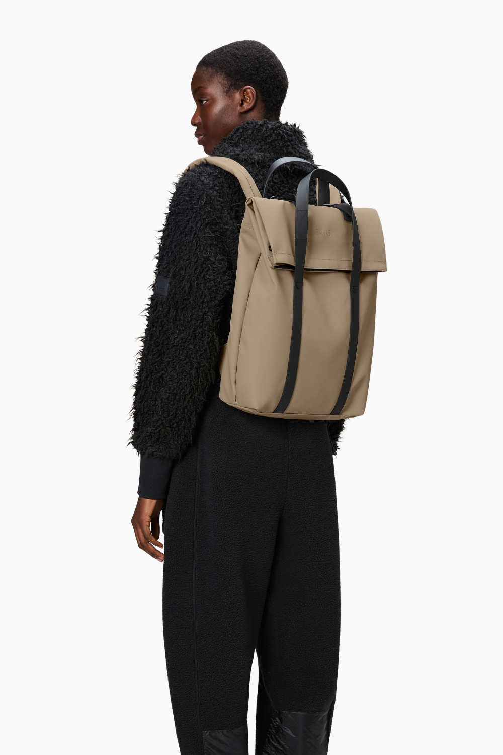 2 Way Tote Backpack W3 - Beige - Rains