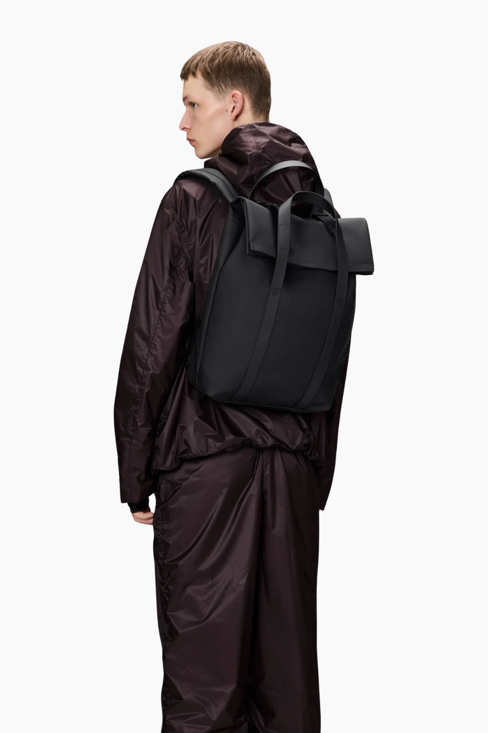 2 Way Tote Backpack W3 - Black - Rains