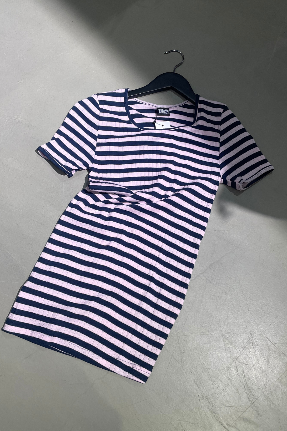 101 Short Sleeve Broadway - Marine/Rosa - Nørgaard på Strøget