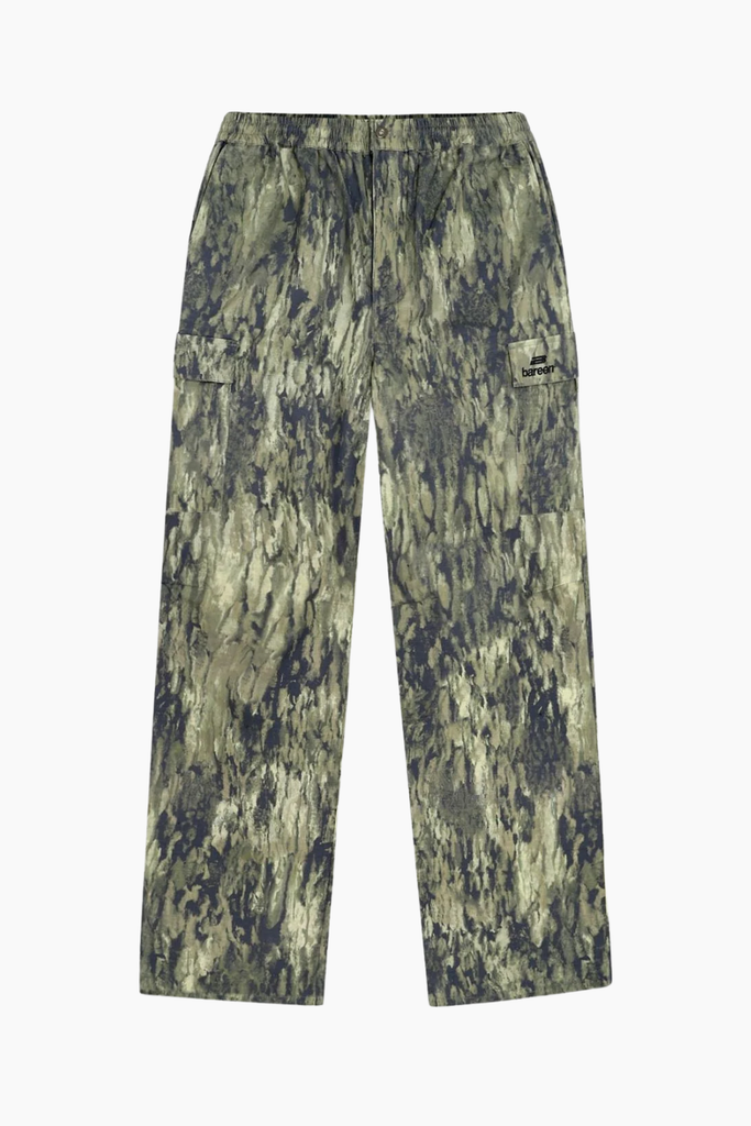 AW26 Loose Fit Cargo Pants - Camo - Bareen