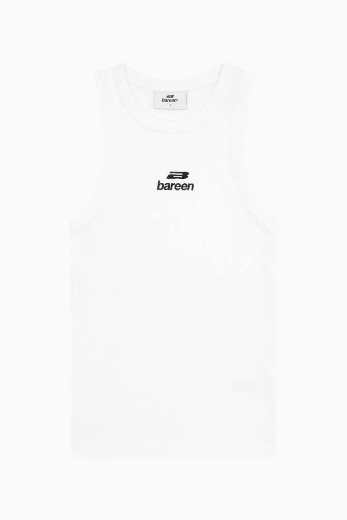 AW26 Women´s Logo Tank Top - White - Bareen