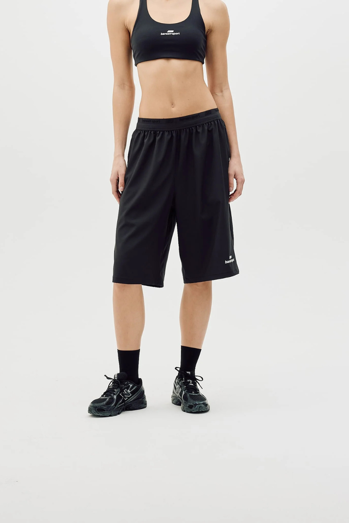 Active Long Shorts - Black - bareen