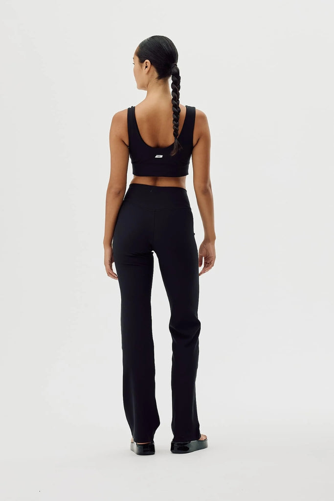 Active V-Neck Bra - Black Onyx - bareen