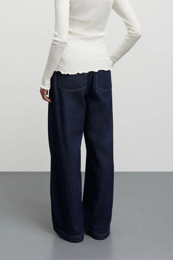 Air Denim Sotem Pants - Dark Blue Denim - Mads Nørgaard