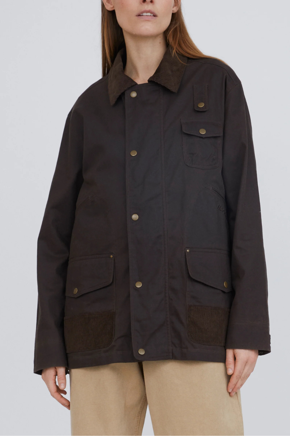 Airport Jacket - Ibex Brown - H2O Fagerholt-1