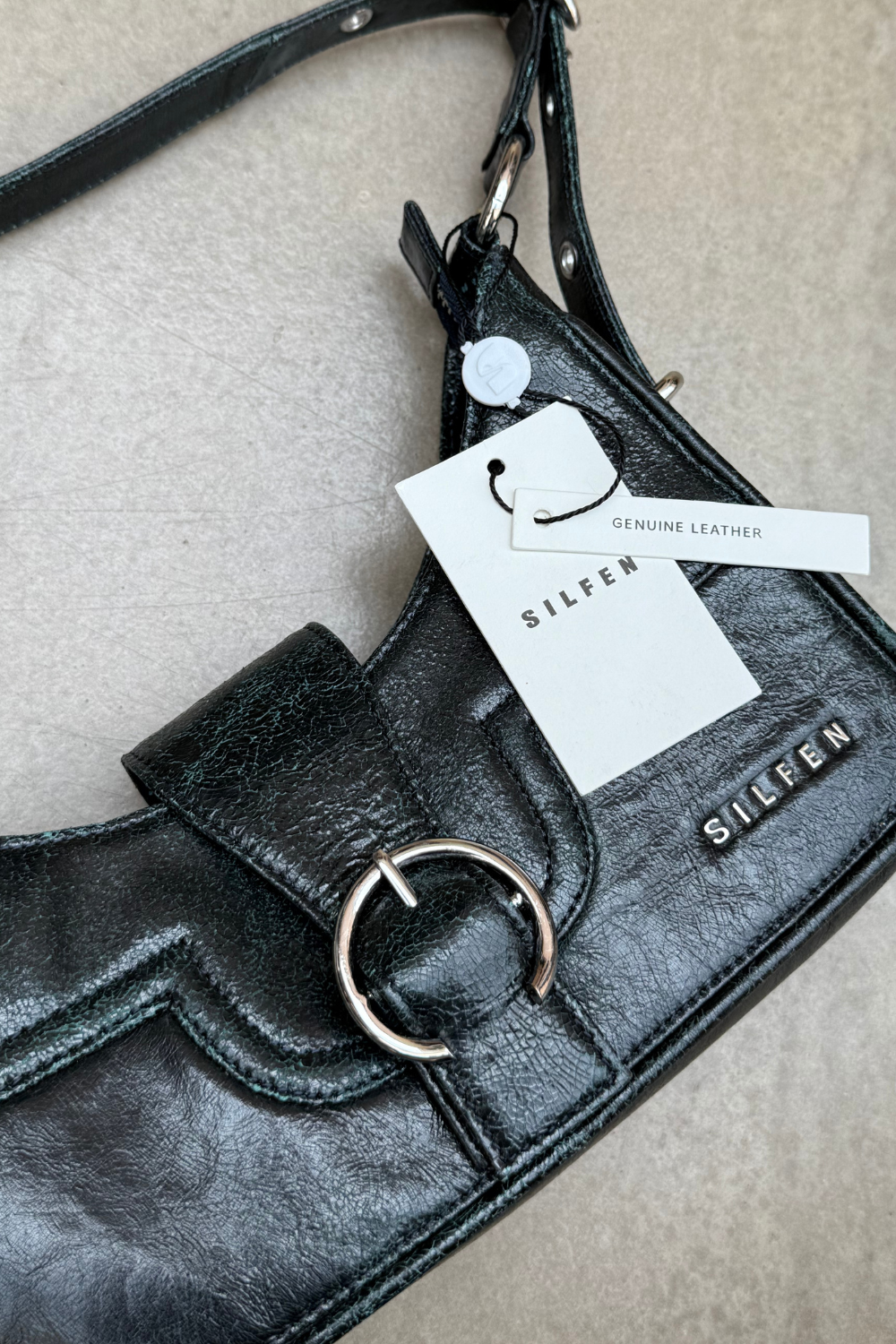 Alba Shoulder Bag 571075 - Blue - Silfen Studio