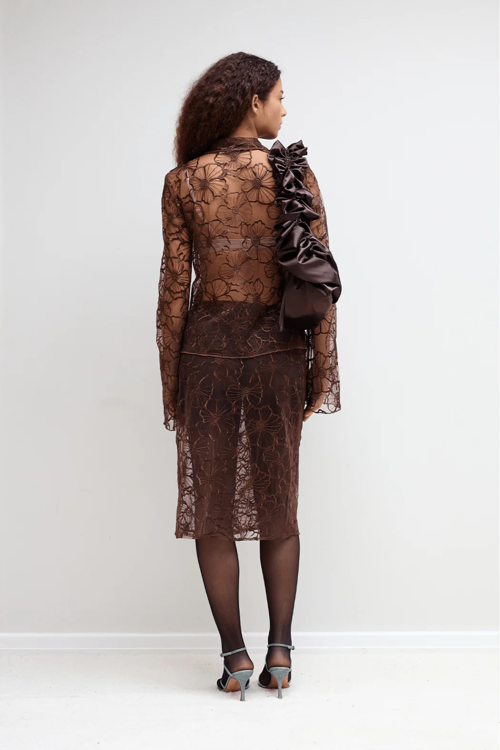 Alba Long Skirt - Brown - OpéraSPORT-1