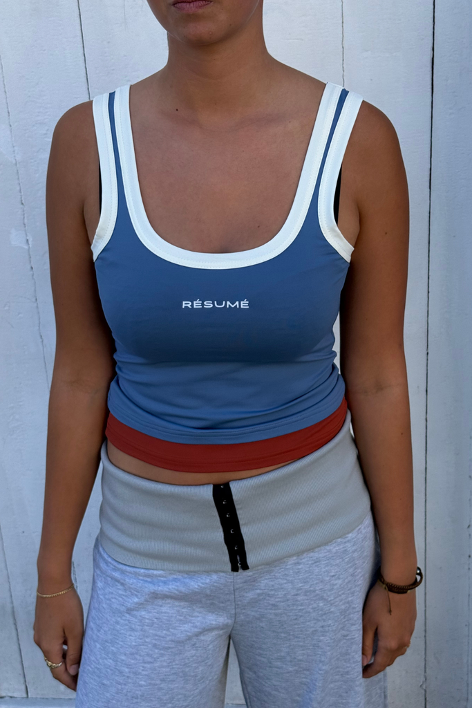 AlexRS Top - Multi Blue - Résumé