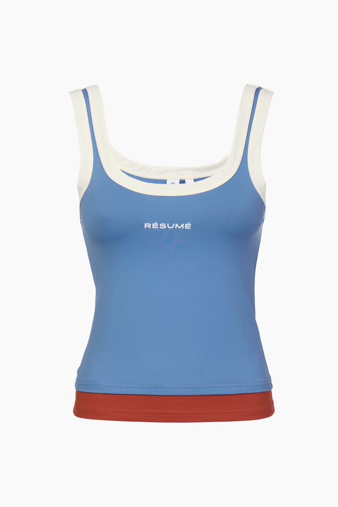 AlexRS Top - Multi Blue - Résumé