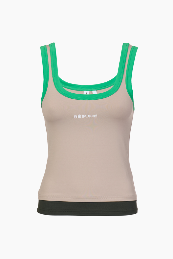 AlexRS Top - Multi Green - Résumé