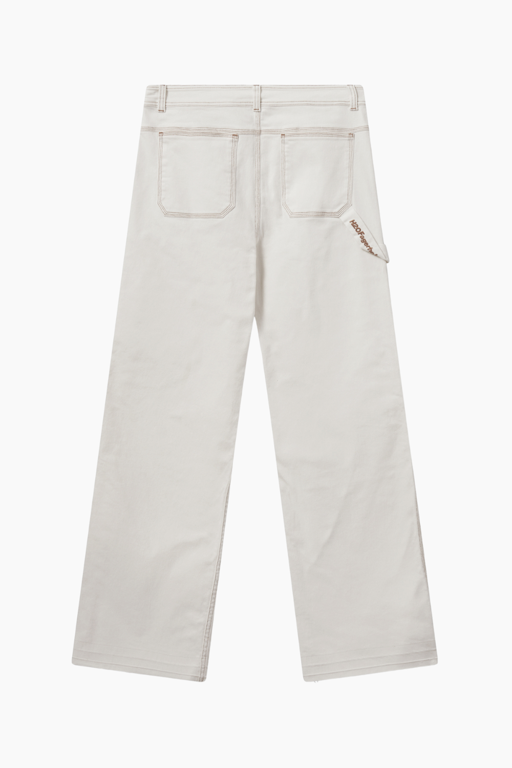 Aljinz Jeans - Cream White - H2O Fagerholt-1