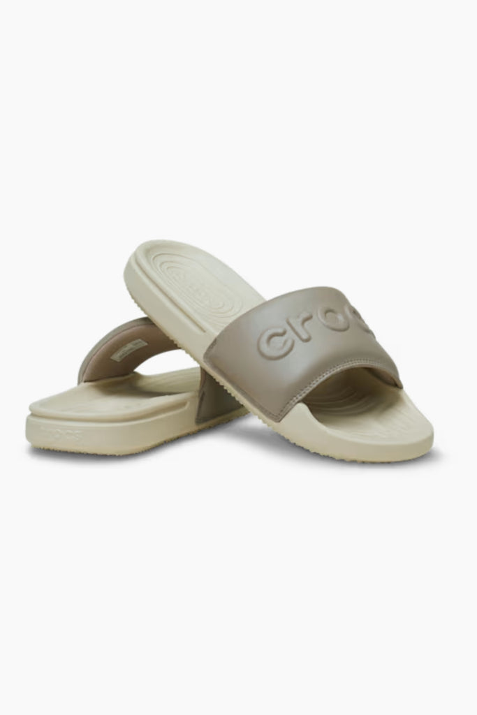 All Day Slide - Bone/Taupe - Crocs