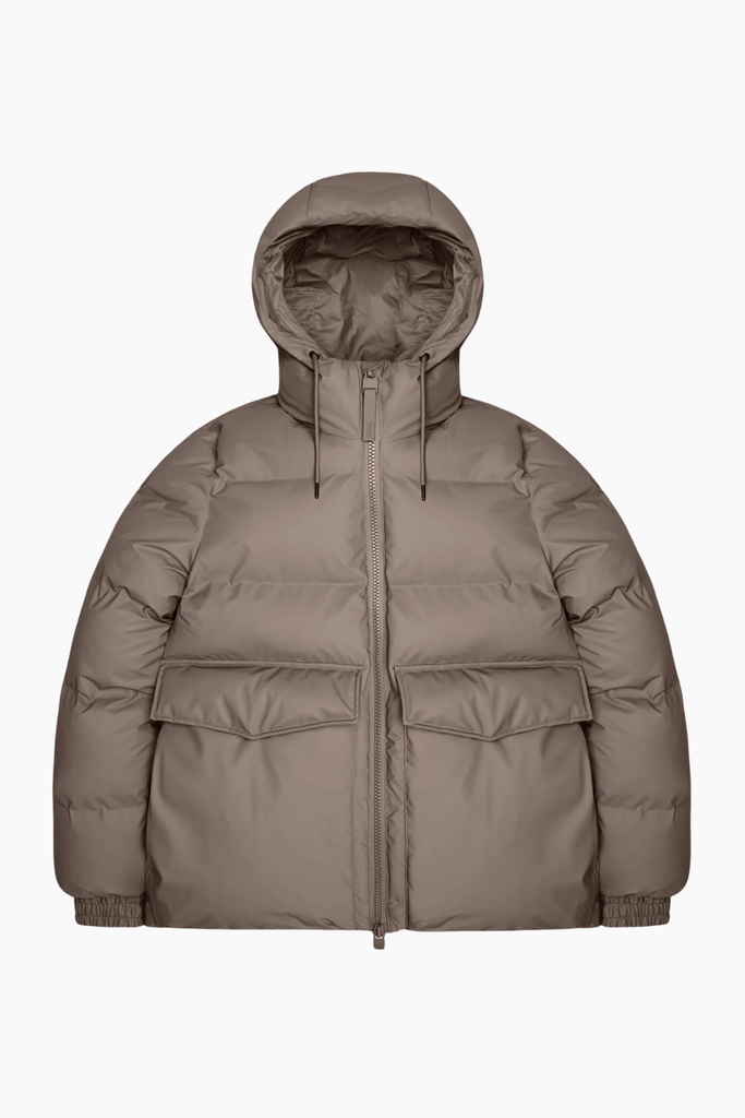 Alta A-Line Puffer W Jacket W3T3 - Cinder - Rains