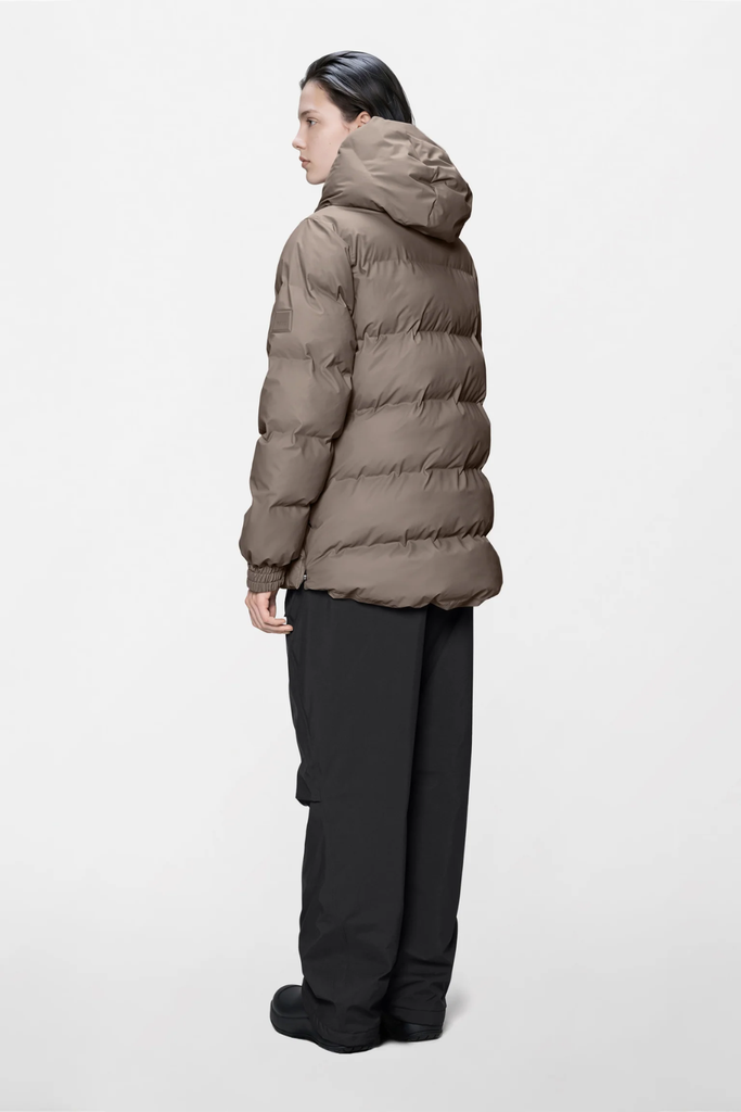 Alta A-Line Puffer W Jacket W3T3 - Cinder - Rains