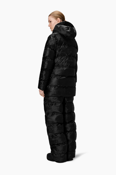 Alta Long Puffer String W Jacket W3T4 - Coal - Rains