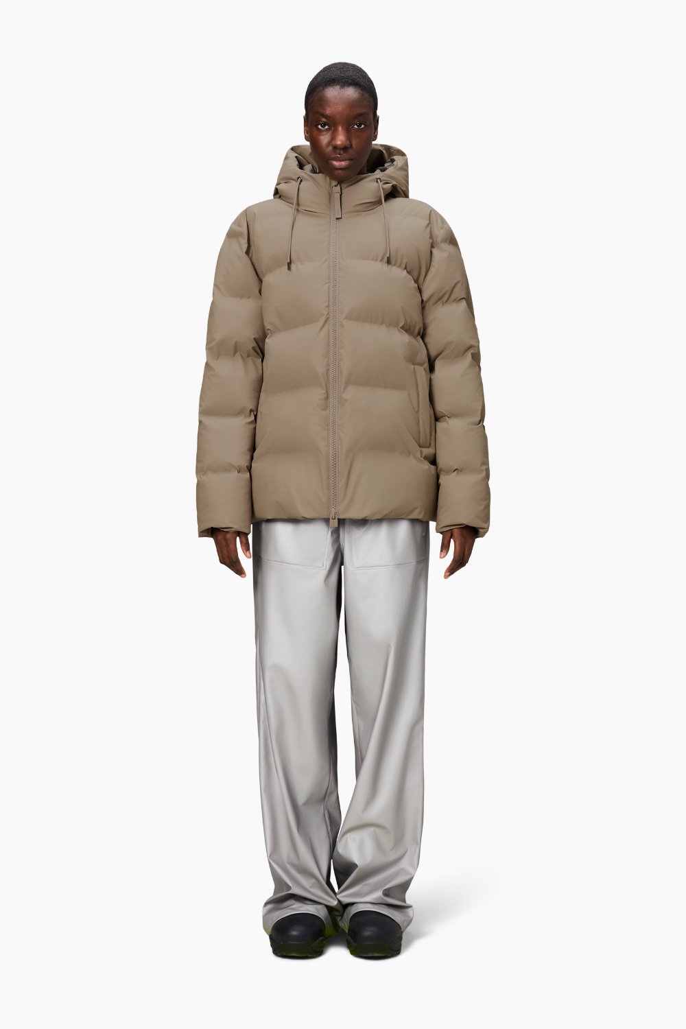 Alta Puffer Jacket W3T3 - Beige - Rains