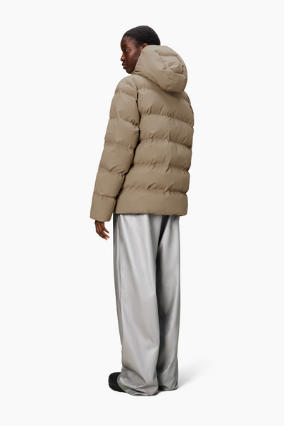 Alta Puffer Jacket W3T3 - Beige - Rains
