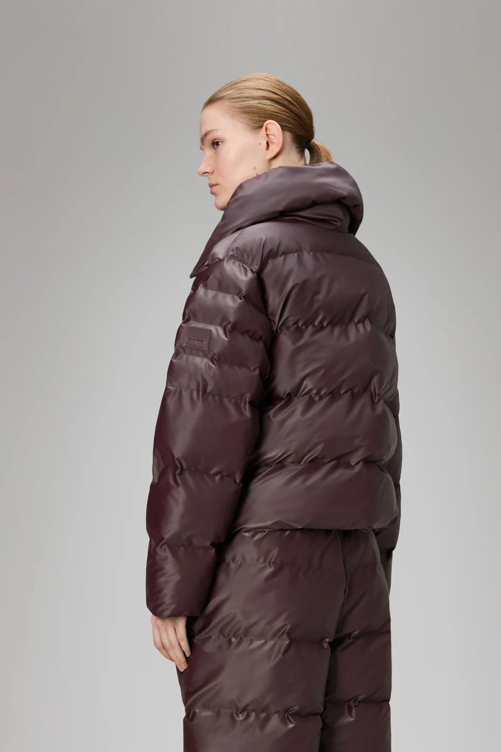 Alta Vision Short Puffer Jacket W3T3 - Depth - Rains