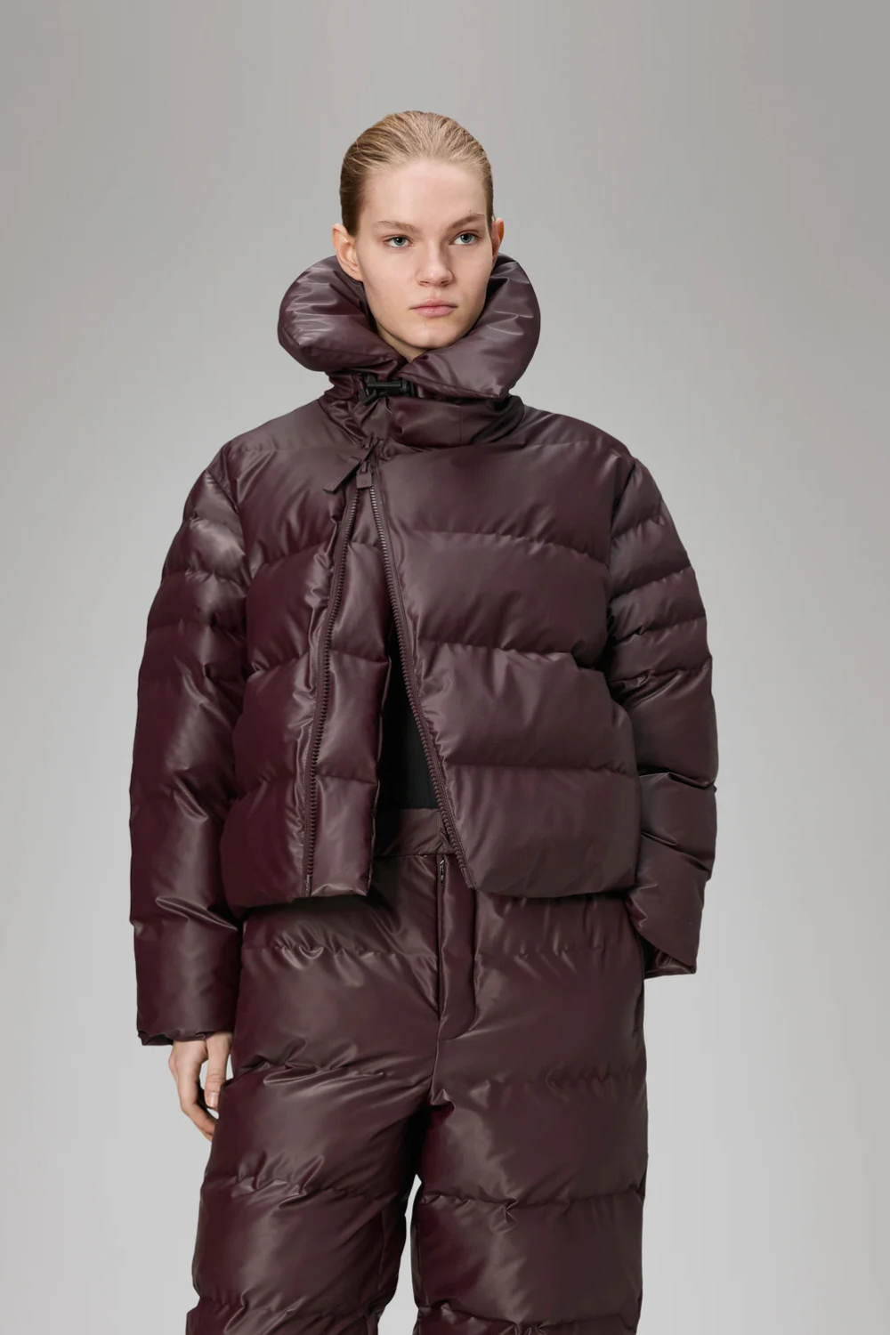 Alta Vision Short Puffer Jacket W3T3 - Depth - Rains