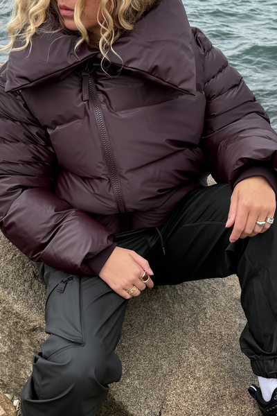 Alta Vision Short Puffer Jacket W3T3 - Depth - Rains